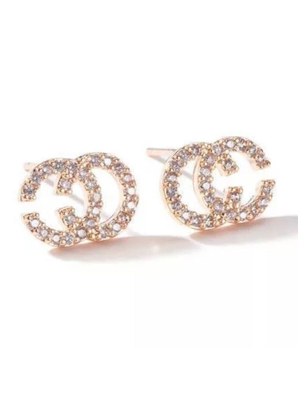 Cc Zircon Crystal Earrings